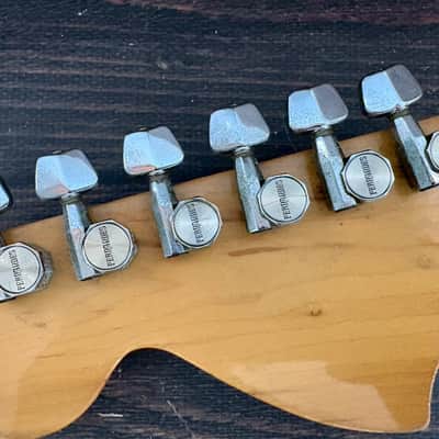 70s FERNANDES Burny Custom FST-70 Stratocaster Type Neck Made in Japan as is image 20