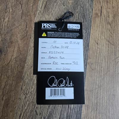 PRS 24-08 Wood Library Custom Color image 19