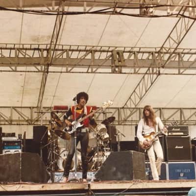 Fender Precision Bass  1979 - a very cool historic P Bass w/direct ties to "Phil Lynott" of Thin Lizzy @ Miami Jai Lai 1979 !! image 14
