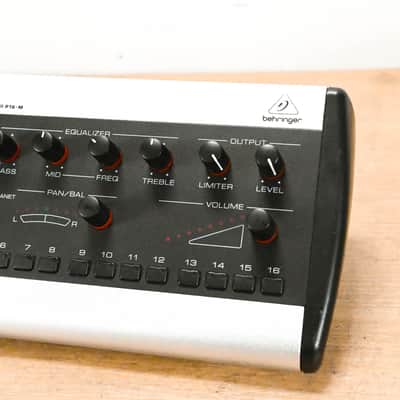 Behringer Powerplay P16-M 16-Channel Digital Personal Mixer CG01ZS0 image 2