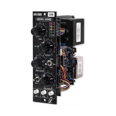 Lindell Audio 6X-500VIN Vintage Edition 500 Series Mic Pre EQ image 2