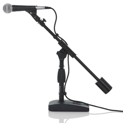 Frameworks MIC-0822 Telescoping Boom Mic Stand Podcasting & Bass Drum image 3