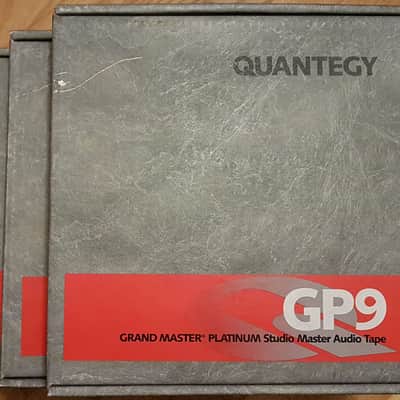Quantegy GP9 1" tapes, 10,5" reels, 4 pcs., used once image 2
