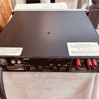 Crown Macro-Tech 36x12 2-Channel Power Amplifier w/FX XLR Input Card #2103 image 8