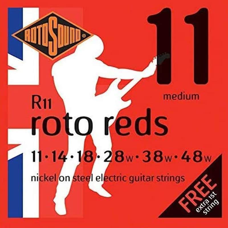 ROTOSOUND R11 NICKEL MEDIUM ELECTRIC GUITAR STRINGS image 1