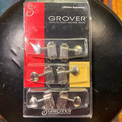 Grover 133N Deluxe 3x3 Vintage Tuners 2010s - Nickel image 1