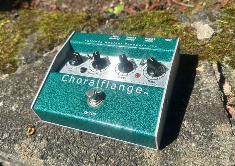 Fulltone Choralflange 2001 - 2008 - Green/Silver image 1