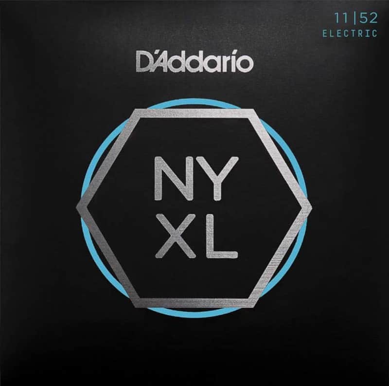 D'Addario NYXL1152 Nickel Wound Electric Strings, Medium Top/Heavy Bottom, 11-52 image 1