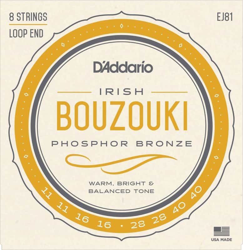 D'Addario EJ81 Irish Bouzouki Strings image 1