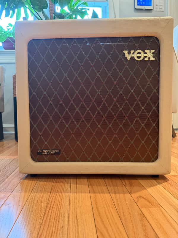 Vox AC15H1TV 50th Anniversary Hand-Wired Heritage Collection 15-Watt 1x12" Guitar Combo 2007 - Tan image 1