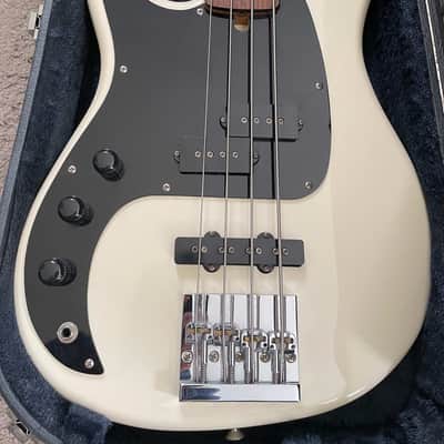 Ibanez Left Handed Roadstar II Vintage P/J Bass MIJ 1986 Aged White image 2