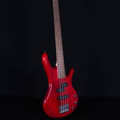 Ibanez GSRM20 Mikro 4-String Bass, Transparent Red image 8