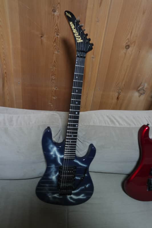Kramer NightSwan 1987 Lightning finish! image 1
