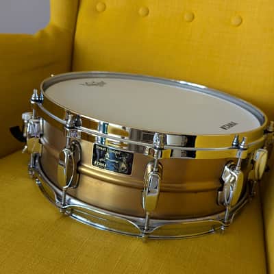 Tama SC145A40 Stewart Copeland Signature 40th Anniversary 14x5" Snare Drum 2021 - Present - Antique Brass image 1