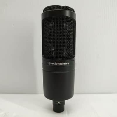 Audio-Technica AT2020 Large Diaphragm Cardioid Condenser Microphone 2010s - Black