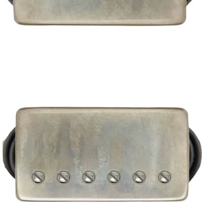 Bare Knuckle The Mule Humbucker Pickup Set, Aged Nickel Covers image 1