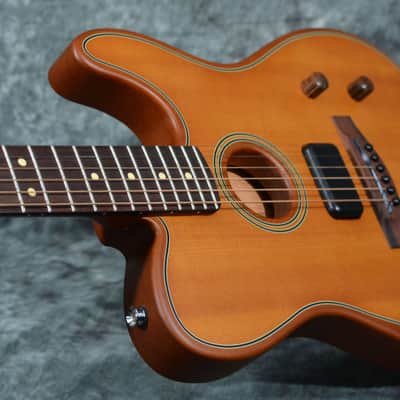 Fender Acoustasonic Standard Telecaster Aged Natural w/ FREE Same Day Shipping image 5