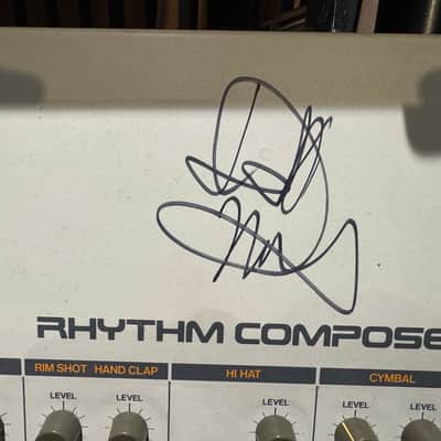 Roland TR-909 Rhythm Composer as performed on and signed by Jeff Mills image 2