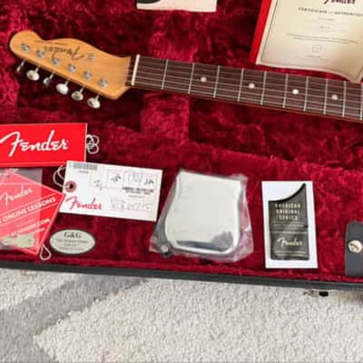Fender American Original '60s Telecaster with Rosewood Fretboard 2018 - 2022 - Lake Placid Blue image 4