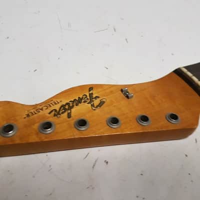 1964 FENDER TELECASTER NECK USA - CHUNKY PROFILE image 4