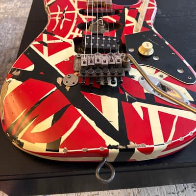 EVH Striped series Frankie Frankenstrat Relic image 1