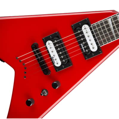 Jackson Model JS32T King V Body Style Electric Guitar Ferrari Red Gloss Finish image 3