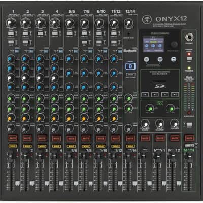 Mackie Onyx12 12-channel Analog Mixer with Multi-Track USB image 2
