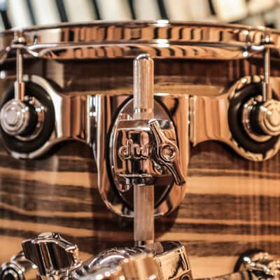 DW Exotic Performance Black Poplar Drum Set - 14x22,9x13,16x16,6.5x14 image 9