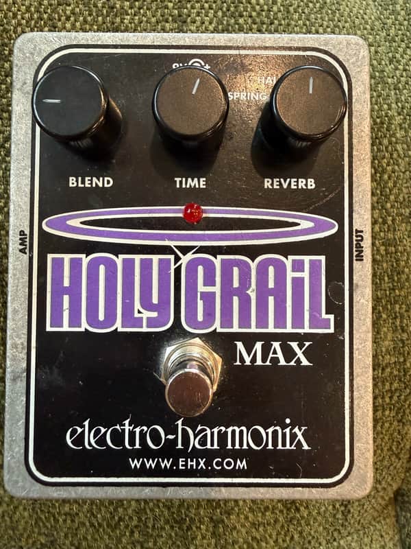 Electro-Harmonix Holy Grail Max Reverb 2014 - Present - Black / Purple / Gray image 1