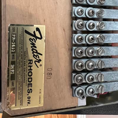 Magnificent Retro Fully Restored & Perfected Fender Rhodes Piano Mark I Suitcase 73 Black (795) image 8