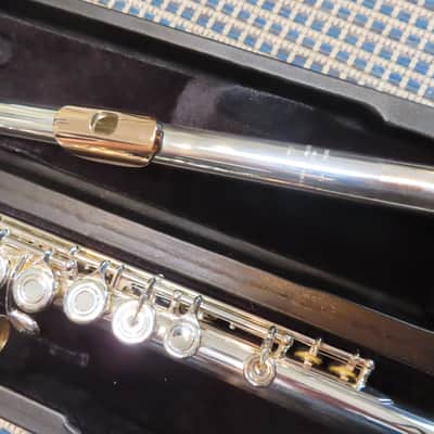 POWELL S0NARE PS 505 FLUTE -OPEN BOX + AURAMITE LIP PLATE, SIGNATURE H JOINT image 15