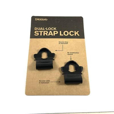D'Addario Planet Waves Dual-Lock Strap Locks No Modifications Necessary image 2