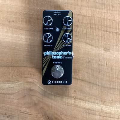 Pigtronix Philosopher's Tone Micro Compressor Sustainer Pedal | Reverb
