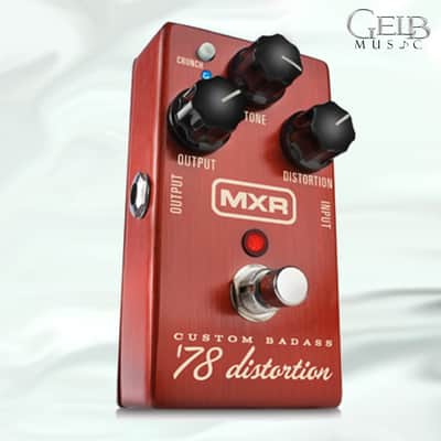 MXR M78 Custom Badass '78 Distortion Guitar Effects Pedal image 2