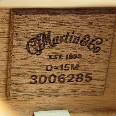 Martin D15M Dreadnought Acoustic w/ Softshell Case & Free Pro Setup image 19
