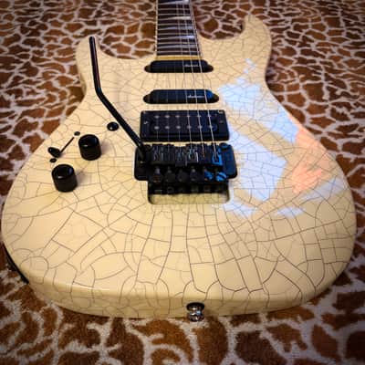 Charvel Deluxe 475 1989 - Desert Crackle - Left-handed Lefty Lefthand LH image 3