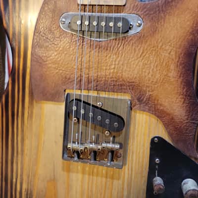 Full~Tilt~Tele' Custom Relic Partscaster 'Rock-a-Billy 2025 Edition- Featuring a Roasted Southern Yellow Pine 'Road-Warrior' Body image 5