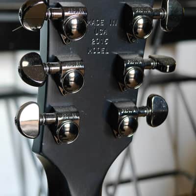 2016 Gibson Les Paul Studio Gothic LIMITED EDITION Black with OHSC image 7