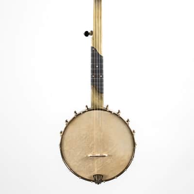 Pisgah Custom 11" Half Fretless, A Scale, Cherry, Hide Head - NEW image 5