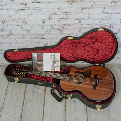 Taylor - 2025 Presentation Series PS52ce - 12-String Acoustic-Electric Guitar - 12 Fret - Honduran Rosewood/Sinker Redwood - with  Hardshell Case - x5060 image 11