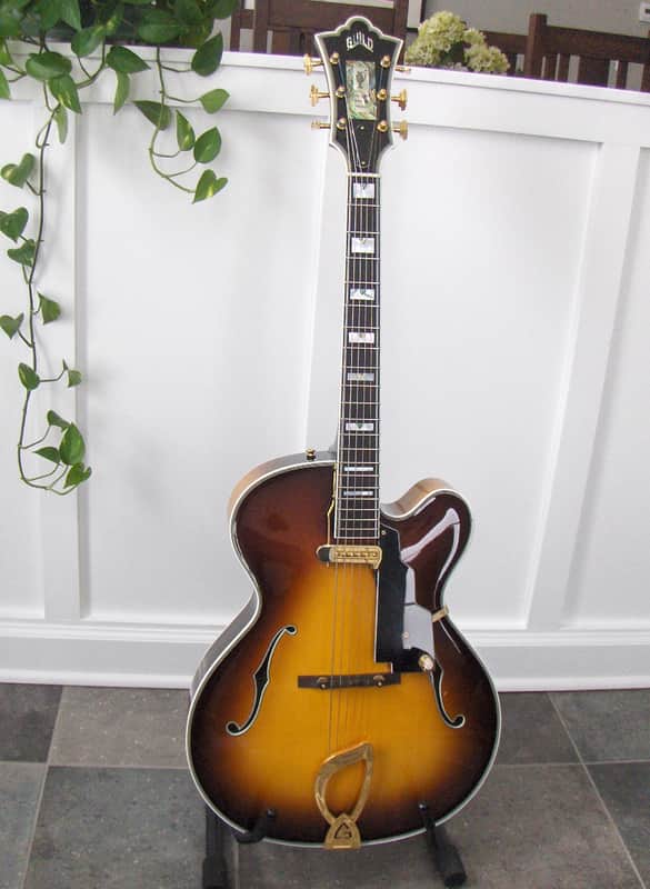 Guild Artist Award American Patriarch Series Archtop Guitar 2014 Sunburst image 1