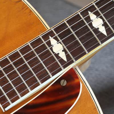1948 Epiphone Triumph w/ DeArmond Guitar Mike Archtop Guitar Natural + HSC image 8