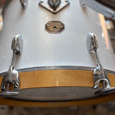 Gretsch USA 6-Piece Drum Set 1970s - White Nitron image 16