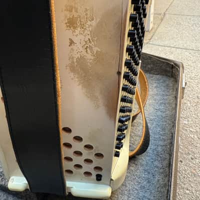 Vintage Old Original German Made Hohner Verdi II Accordion image 12