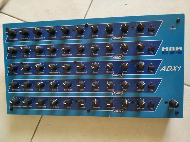 MAM ADX 1 percussion synth drum module image 1