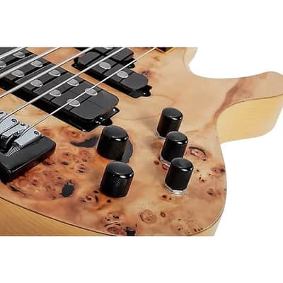 Schecter Reaper-5 Electric Bass 5-String - Natural Satin image 8