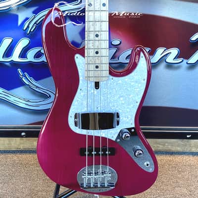 Lakland USA 44-60 - Vintage J Style 4-String Bass - Transparent Purple Finish w/Case image 10