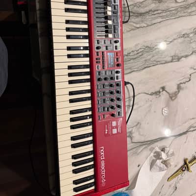 Nord Electro 6D SW73 Semi-Weighted 73-Key Digital Piano 2018 - 2022 - Red image 1