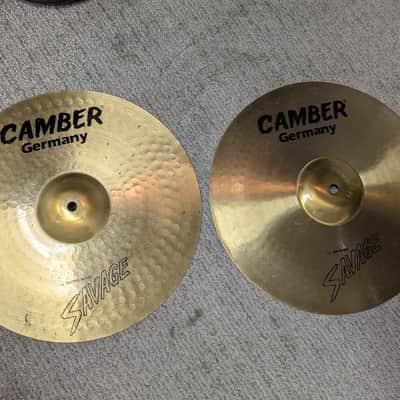 CAMBER Savage Hi Hat 14" Top & Bottom Cymbals image 1