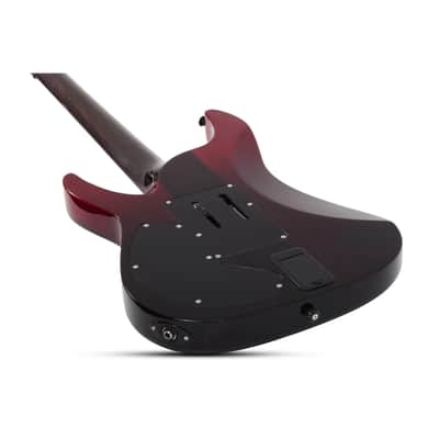 Schecter Reaper-6 Elite FR-S Sustainiac - Ebony Fingerboard, Blood Burst image 4